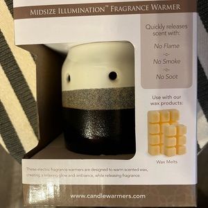 Candle warmer electric and wax